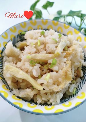 お鍋で☆たけのこご飯-レシピのメイン写真