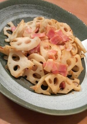 サクサク！レンコンのシンプル炒め-レシピのメイン写真