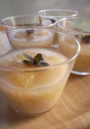 甘夏の甘酒ゼリー-レシピのメイン写真