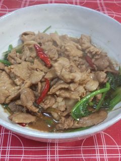 豚肉とほうれん草のエスニック炒め-レシピのメイン写真