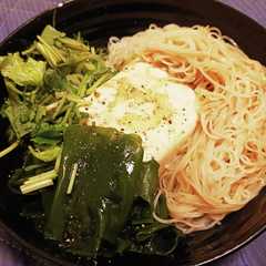 รูปของ サラダ（豆腐）素麺