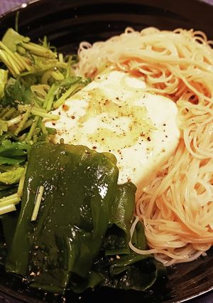 サラダ（豆腐）素麺-レシピのメイン写真