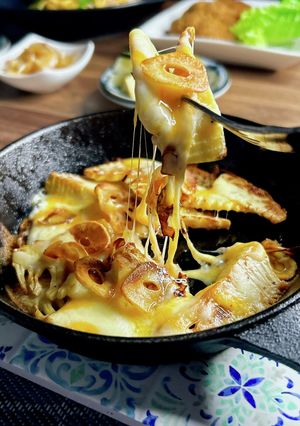 かんたん!たけのこガーリックチーズ焼き-レシピのメイン写真