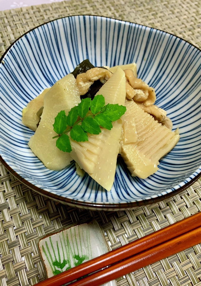 たけのこと昆布の煮物♪-レシピのメイン写真