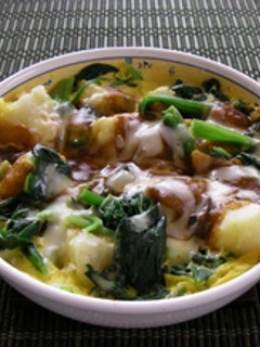 じゃがいもとカレーのチーズオムレツ-レシピのメイン写真
