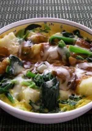 じゃがいもとカレーのチーズオムレツ-レシピのメイン写真