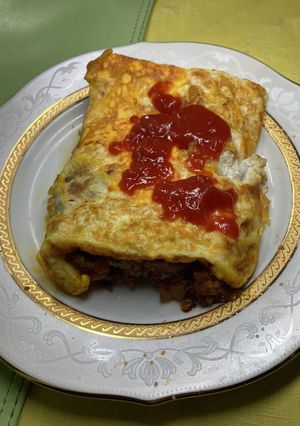 ケチャップ不足が少し残念なオムライス-レシピのメイン写真