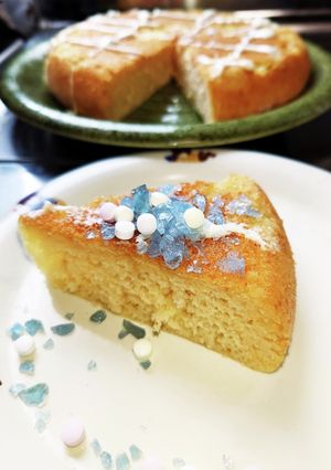 しゅわしゅわメロンソーダパンケーキ-レシピのメイン写真