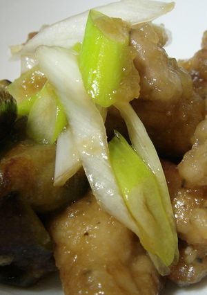 ふにゃ②茄子と鶏肉の大根おろし煮-レシピのメイン写真
