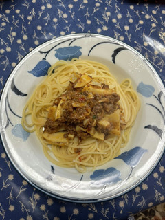 筍のミートソーススパゲッティ-レシピのメイン写真