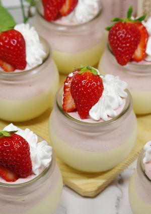 いちごとホワイトチョコのムース-レシピのメイン写真