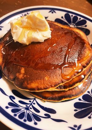 ホットケーキを更に美味しくする方法-レシピのメイン写真