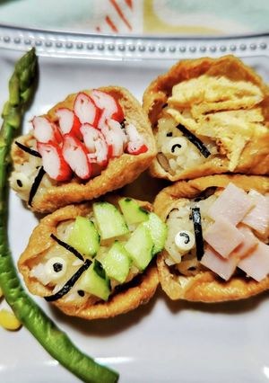 こどもの日☆鯉のぼりいなり寿司-レシピのメイン写真