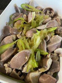 砂肝と白葱の柚子胡椒ポン酢-レシピのメイン写真