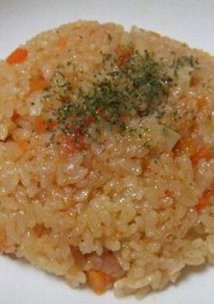 炊飯器でトマトピラフ-レシピのメイン写真