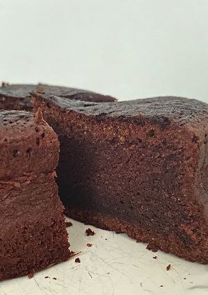 ☆濃厚ガトーショコラ☆ 簡単！材料5つ！-レシピのメイン写真