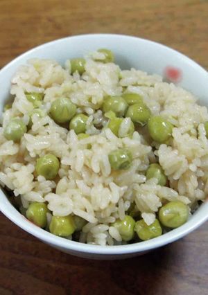 ピース（豆）ご飯-レシピのメイン写真