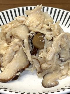 鶏肉ときのこのおろし和え-レシピのメイン写真