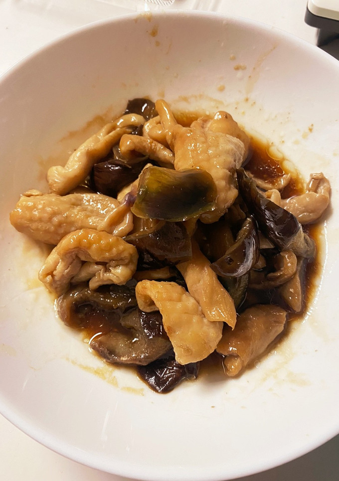 なすと鶏皮の十勝豚丼のたれ炒め-レシピのメイン写真