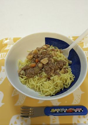 具沢山ジャージャー麺！-レシピのメイン写真