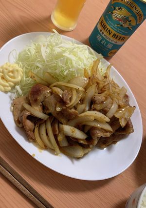 定食屋さんの焼肉定食-レシピのメイン写真