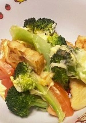 厚揚げとブロッコリーのチーズ焼き-レシピのメイン写真