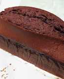 ブランデー入ココアパウンドケーキ