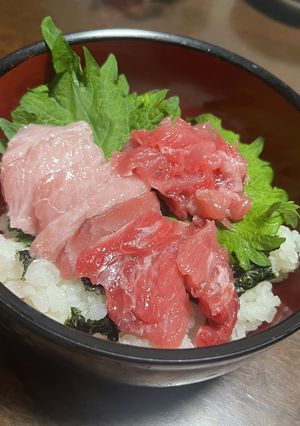 鮮度が命✨絶品　マグロのカマトロ丼-レシピのメイン写真