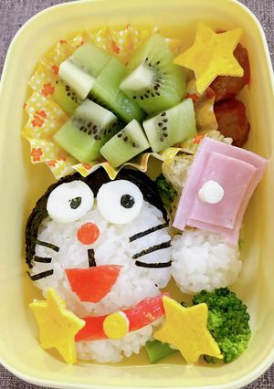 ドラえもん弁当どこでもドア-レシピのメイン写真