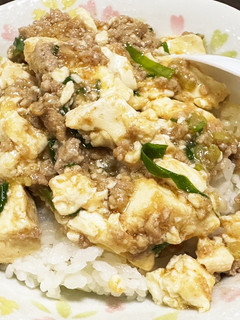 麻婆豆腐丼(あまり辛くない♪)-レシピのメイン写真
