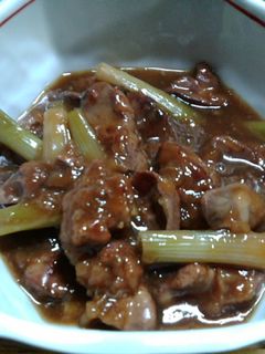 鶏きもの炒め煮-レシピのメイン写真