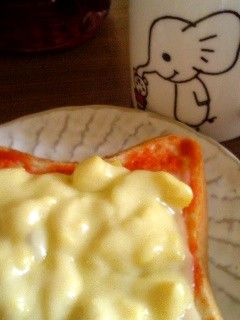 *ふわふわとろたまチーズトースト*-レシピのメイン写真