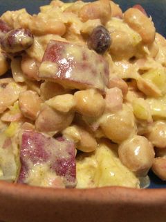 さつまいもと豆のカレーマヨサラダ-レシピのメイン写真
