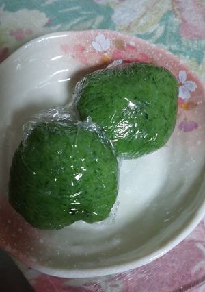 ホームベーカリーと炊飯器で作る草餅-レシピのメイン写真