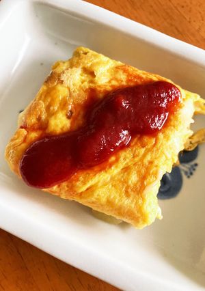 チーズ入り卵焼き-レシピのメイン写真