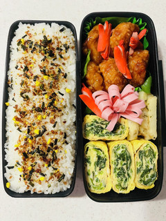 中学生弁当2024.4.21-レシピのメイン写真