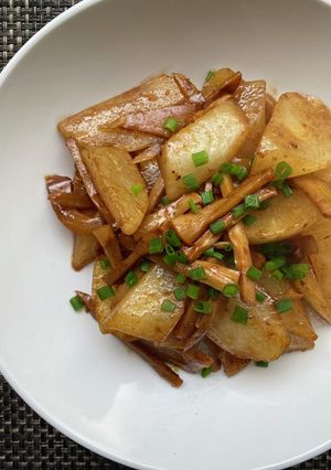 大根とメンマの炒め-レシピのメイン写真