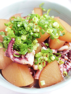 簡単!イカ大根の煮物-レシピのメイン写真