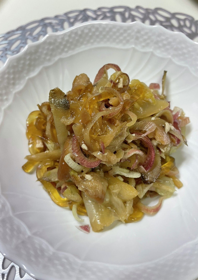 すき焼きの残り野菜ミョウガ煮-レシピのメイン写真