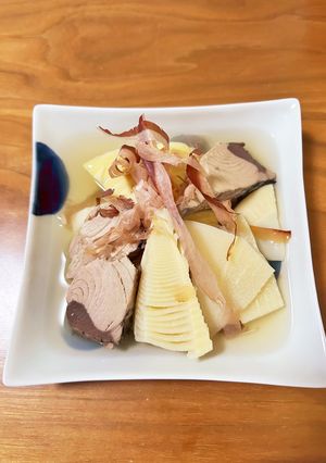 超簡単☆麺つゆだけ！タケノコと生節の煮物-レシピのメイン写真