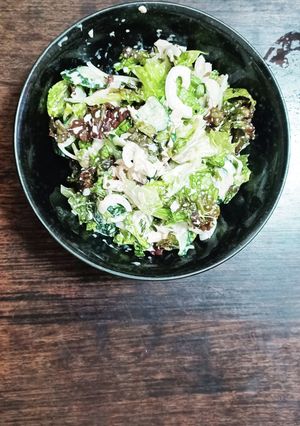 サラダ菜とシーチキンのサラダ-レシピのメイン写真