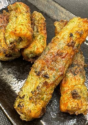 チーズが伸び〜る！チーズイン磯辺揚げ！-レシピのメイン写真