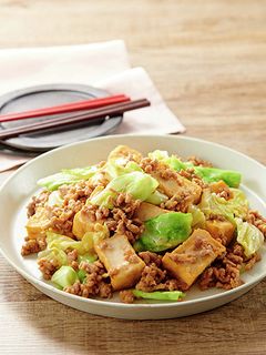 キャベツと厚揚げのみそ炒め-レシピのメイン写真
