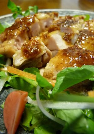 かりかりチキンのマスタードサラダ-レシピのメイン写真