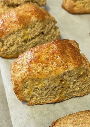 強力粉で作る腹持ちスコーン-レシピのメイン写真