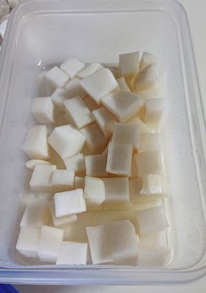 見た目だけ韓国風?!大根漬物-レシピのメイン写真