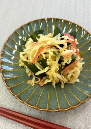 カルシウムたっぷり！切り干し大根の酢の物-レシピのメイン写真