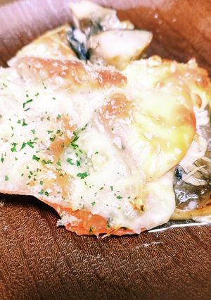 鯖トマトチーズ焼き-レシピのメイン写真