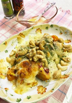 くだものだもの マヨチーズ焼だもの-レシピのメイン写真