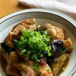 茄子トロトロ〜!鶏肉と茄子の生姜甘辛煮